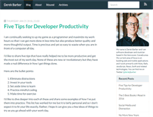 Tablet Screenshot of derekbarber.ca